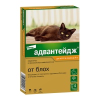 Адвантейдж 40, для кошек до 4 кг