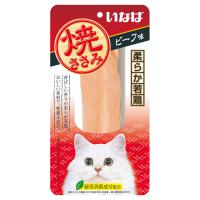 INABA лакомство для кошек Yakisasami куриное филе со вкусом говядины, 26 г