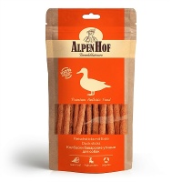 AlpenHof Лакомство Колбаски баварские утиные для собак 50г