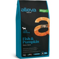 Сухой корм для взрослых собак мелких пород Alleva  Natural Fish & Pumpkin Mini