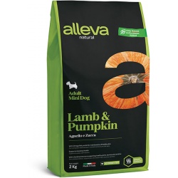 Сухой корм для взрослых собак мелких пород Alleva Natural Lamb & Pumpkin Mini