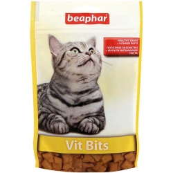 Vit Bits подушечки с мультивитаминной пастой для кошек, 35 г