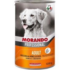 Morando Professional консервы для собак с кусочками Ягненка и рисом