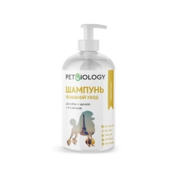 Шампунь PETBIOLOGY основной уход для собак с 3-х месяцев, Франция, 300 мл