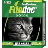 ФИТОДОК ошейник репеллентный био для кошек 35 см