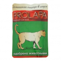 Prolapa Premium консервы домашняя птица в соусе для кошек, 100 г
